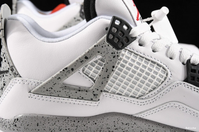 Reps BK “white cement” 840606-192 og jordan 4 air 1207